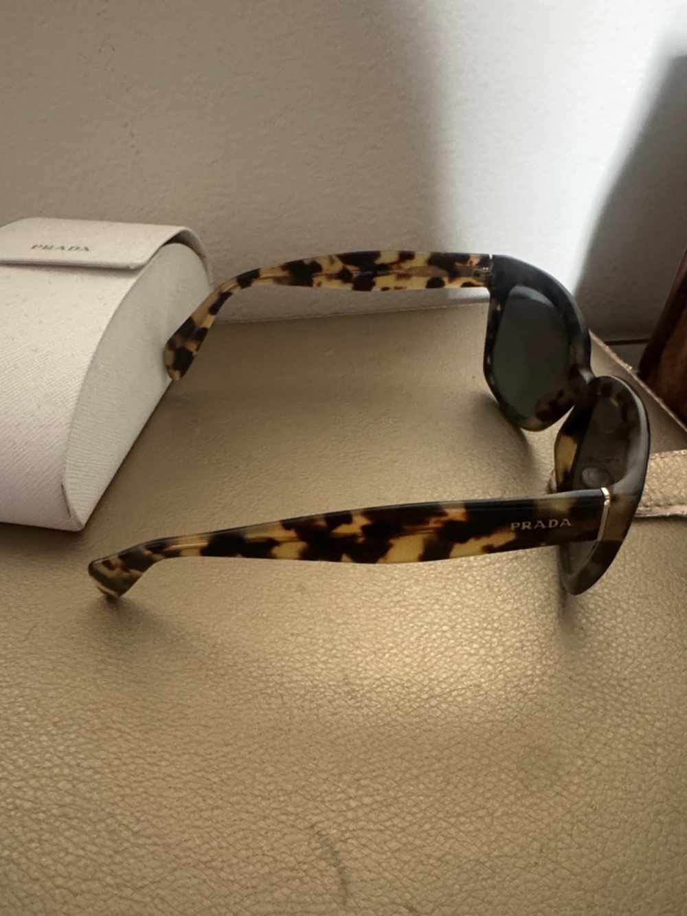 Prada Black Cat-Eye Sunglasses for Women - Picture 2 of 4